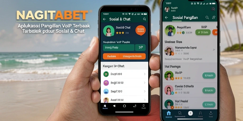 Tampilan antarmuka NAGITABET dengan fitur panggilan VoIP yang intuitif.